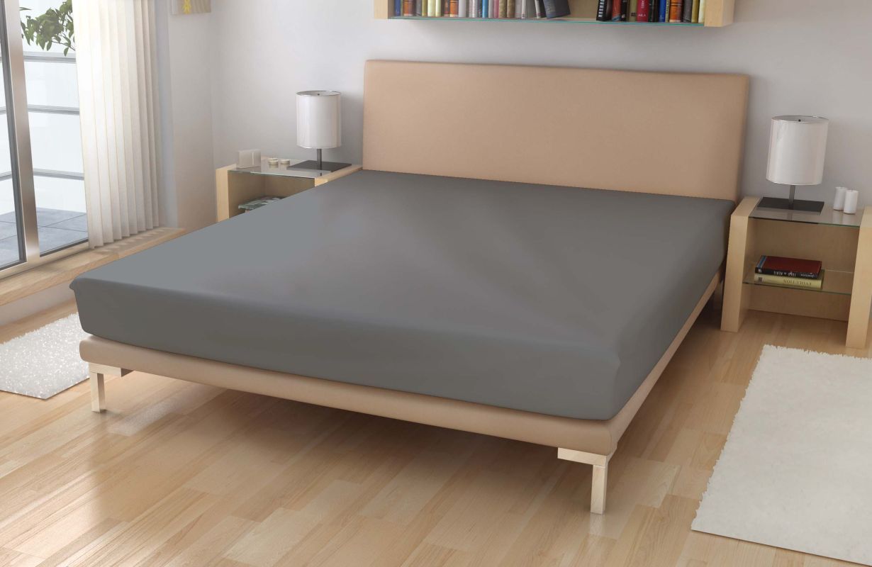Prostěradlo Micro EXKLUSIVE Středně šedá 60/120