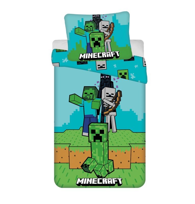 Povlečení Minecraft Mobs here 140/200, 70/90