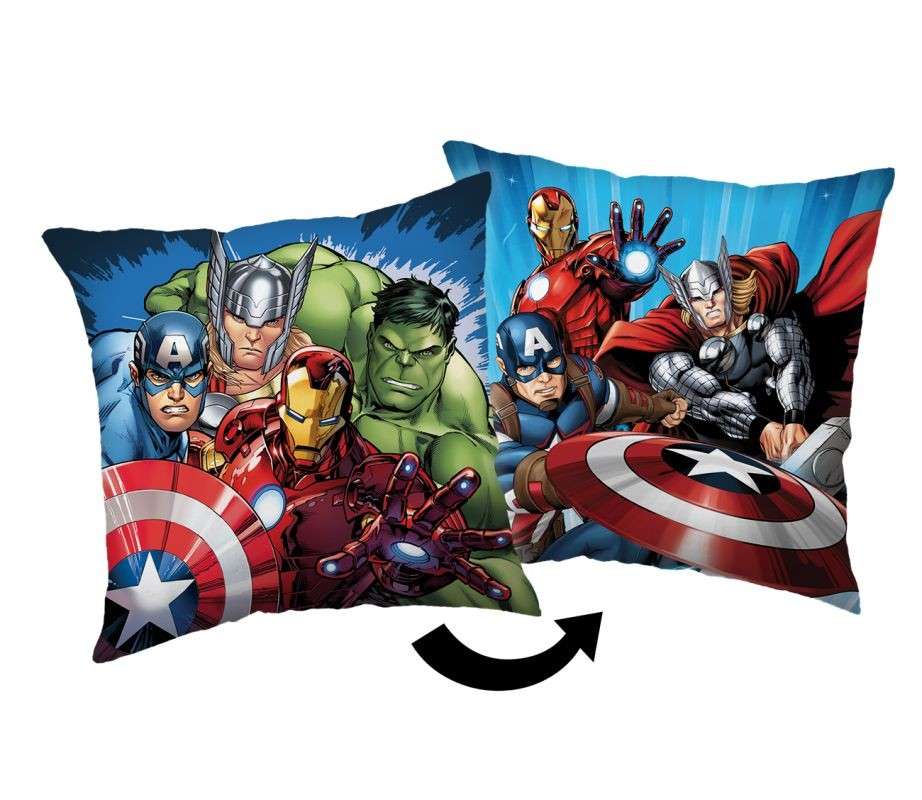 Mikroplyšový polštářek Avengers Heroes 03 40/40