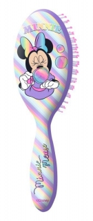 Hřeben kartáč na vlasy Minnie duha