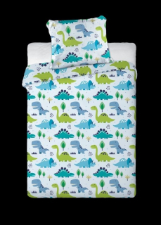 Povlečení do postýlky Dino 100/135, 40/60