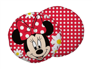 Tvarovaný mikroplyšový polštářek Minnie Red 03