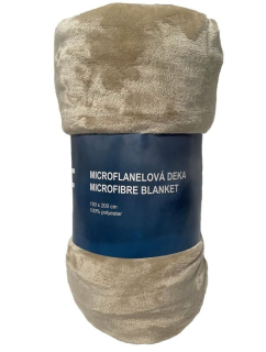 Deka microflanel super soft Béžová 150/200